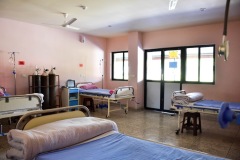 isolation beds at ear centre