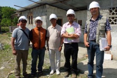 JSA and Tulsi Bhakta teams on site 4.2015