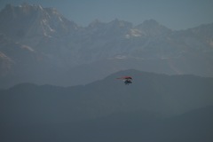 Microlight flight from Pokhara