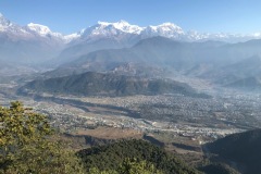Pokhara, upper valley from Sarangkot