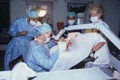1993, Beni camp - Surya, Mike, Danda Pani, Ellen Findlay