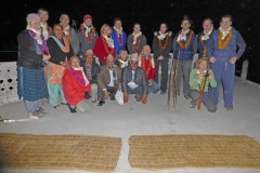 2012, November - Burtibang Hospital medical board presents volunteers with mala's (flower necklaces) and scarves