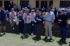 2013, April - Chainpur - Peter Monksfield, Richard Harding, Andy Norris/Beynon-Phillips, Sarah Hill, Alice Aitken-Davies Miesha Village, Joy Rosenberg, Anand Kasbekar, Richard Wliczynski, David Blakemore