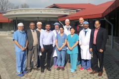First CI outside Kathmandu, team, Ear Center 2-2020