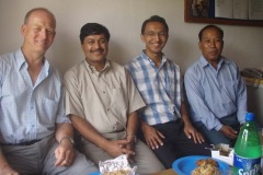 2011 - Pokhara minicamp, W; Mike, Eka Dev, Robin, B.K